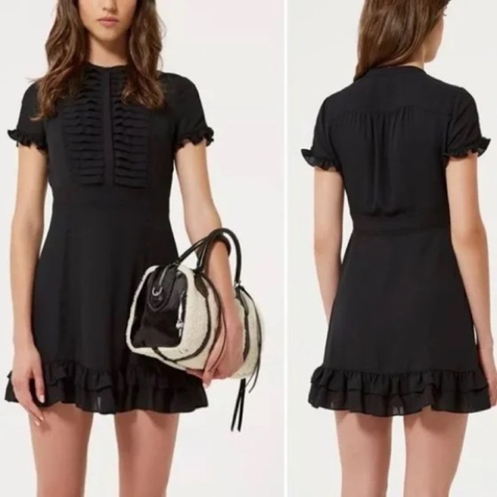 Rebecca Minkoff Ariel Tiered Ruffle Hem Dress